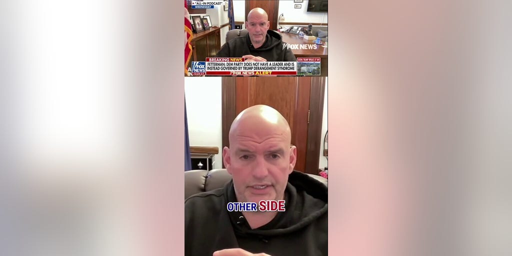 Fetterman ADMITS Democrats are governed by Trump Derangement Syndrome