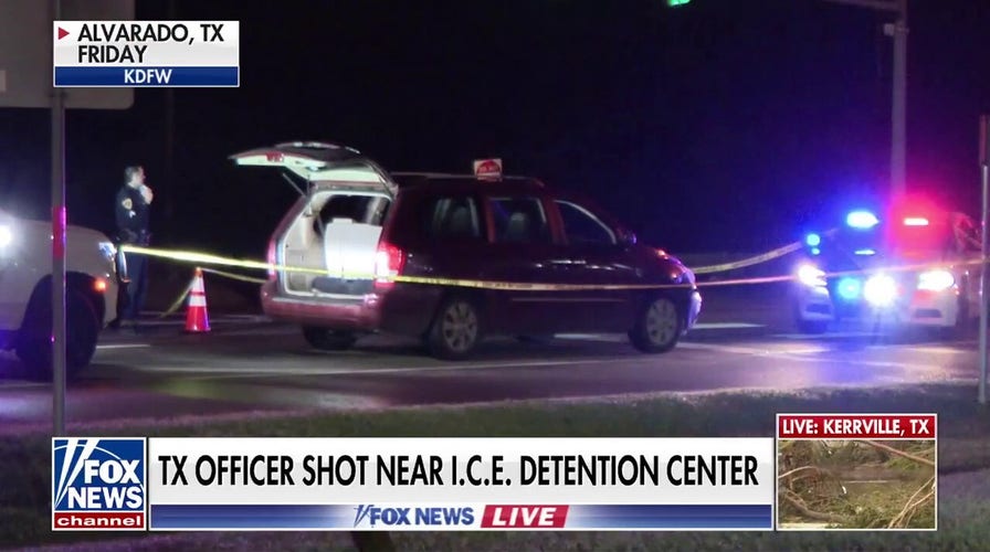 DHS issues warning after Texas officer shot near ICE detention center