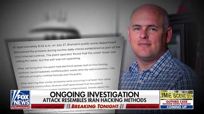Hacking attacks on Minnesota water companies resemble Iranian methods