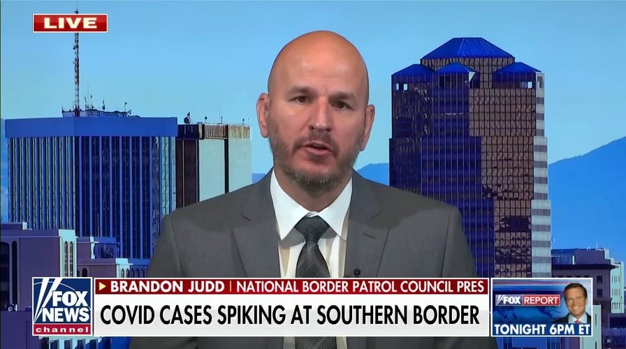 Brandon Judd: 40% of migrants in custody are released into the US without COVID testing