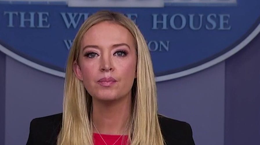 McEnany gives statement condemning violence at Capitol building