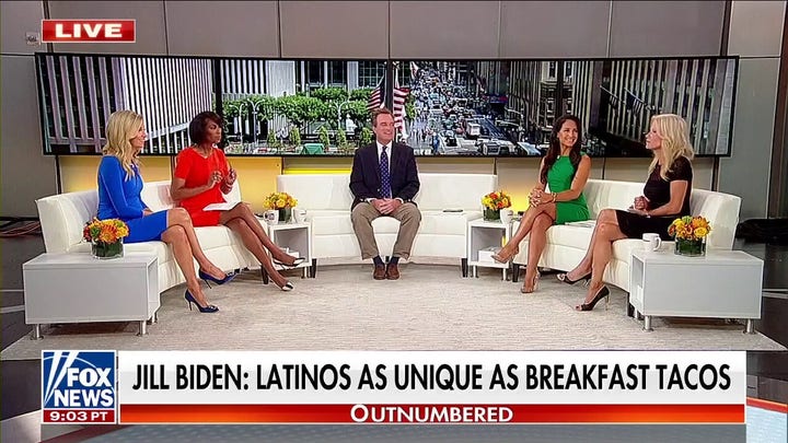 Jill Biden sparks criticism for comparing Latino community to breakfast tacos