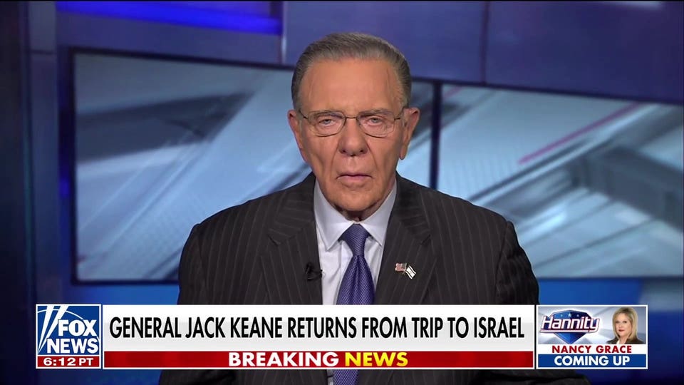Gen Jack Keane predicts Iran will escalate ahead of midterms