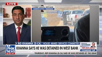 Ro Khanna pressed on West Bank visit after bypassing official IDF channels