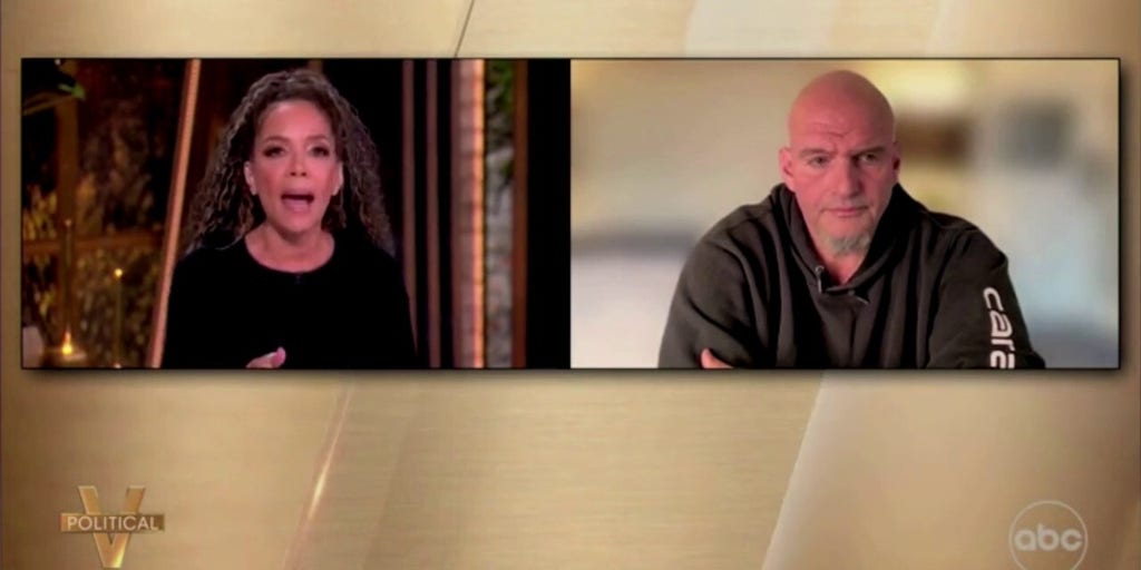 Sunny Hostin confronts Fetterman over shutdown vote during 'The View'