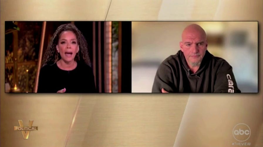 Sunny Hostin confronts Fetterman implicit    shutdown ballot  during 'The View'