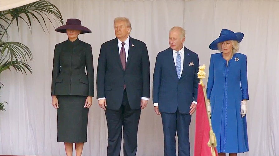 WATCH LIVE: Trump makes historic second state visit to the United Kingdom