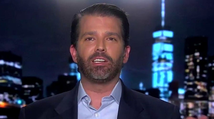 Trump Jr.: Media trying to sell Biden as moderate, hiding 50 years of bad decisions
