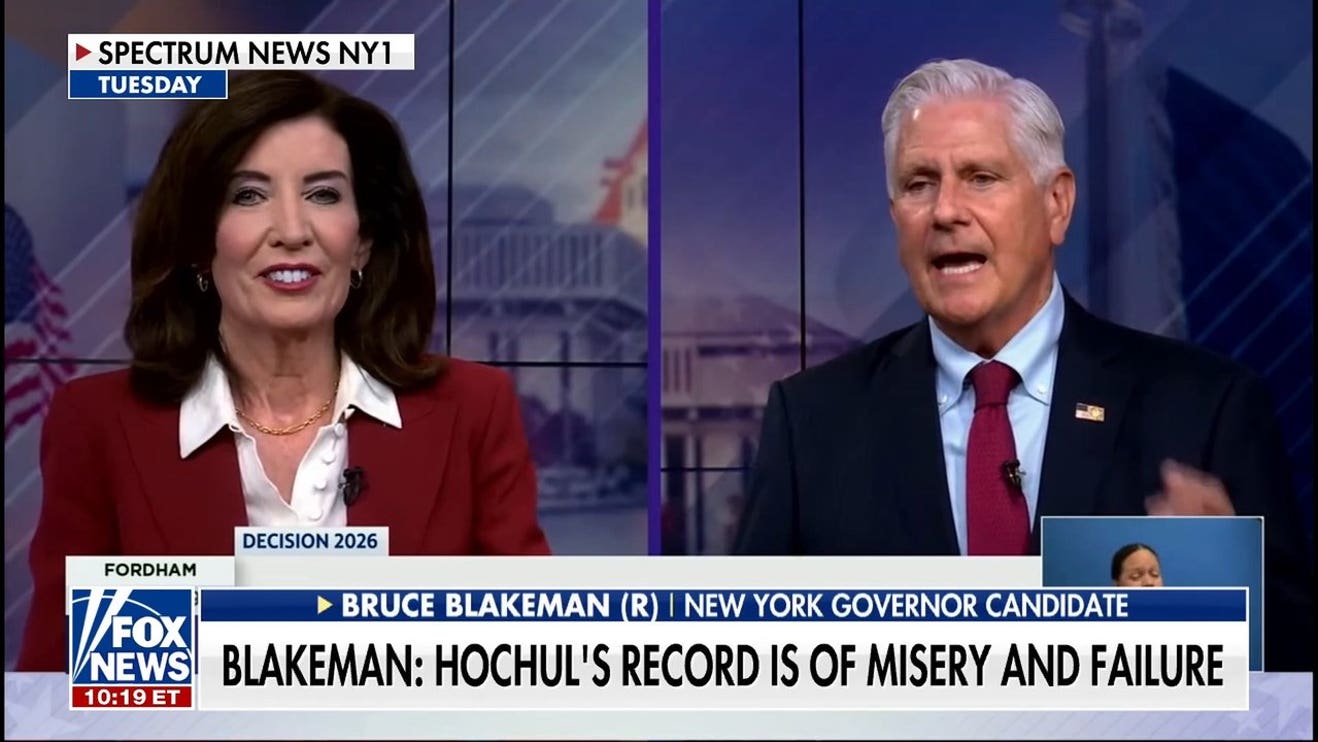 Blakeman rips Hochul over taxes, energy costs in final campaign stretch
