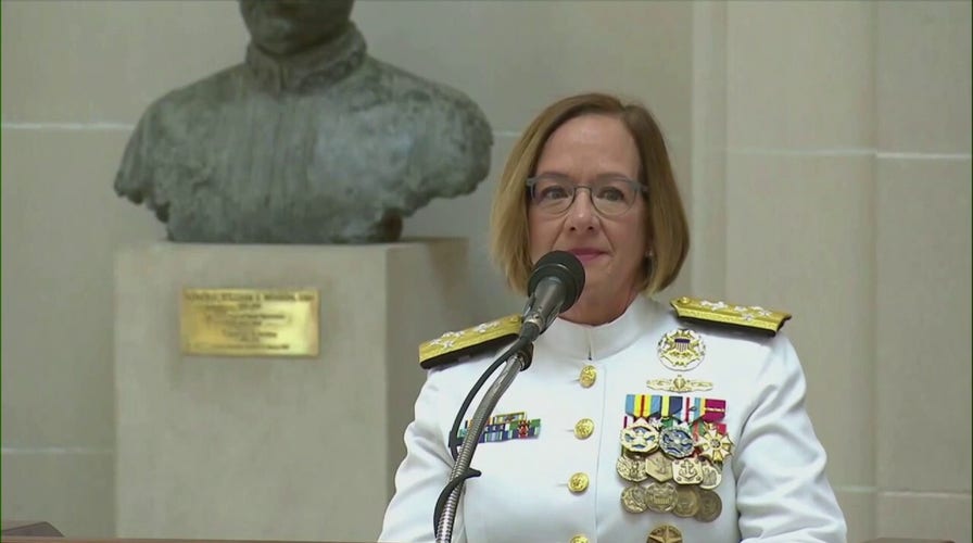 Chief of naval operations 'relinquishment of office' ceremony