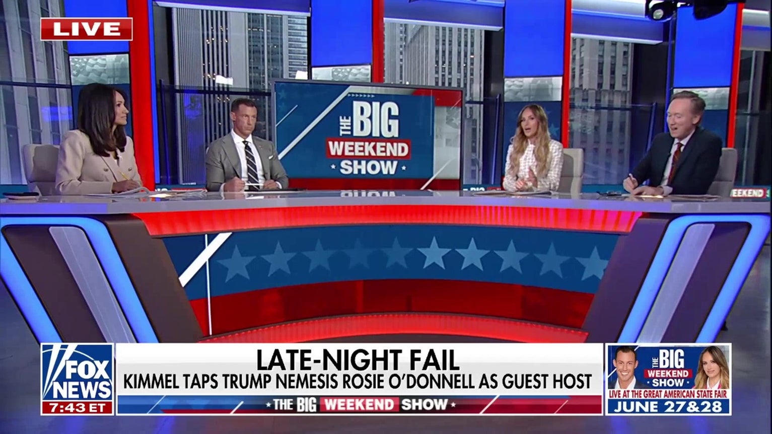 Rosie O'Donnell to guest host ‘Jimmy Kimmel Live’ during Kimmel's break
