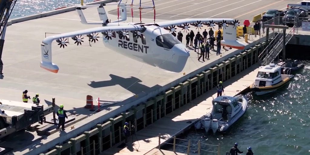 Regent's seaglider conducts sea trials in the Narragansett Bay