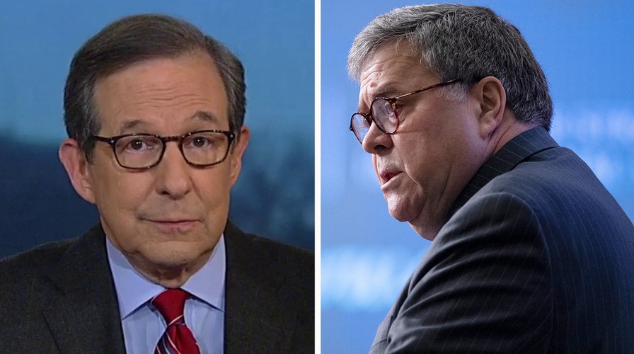 Chris Wallace on Attorney General Bill Barr's plea to President Trump