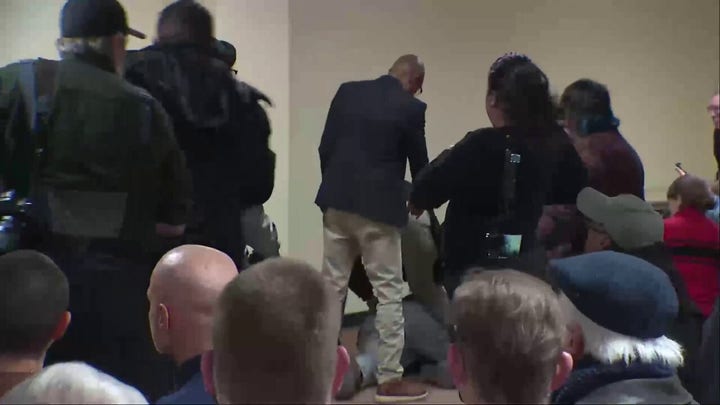 Ilhan Omar sprayed with unknown substance during Minneapolis town hall
