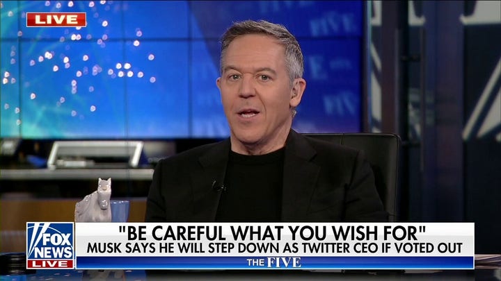  Gutfeld: Elon Musk 'definitely stepping down as Twitter CEO'