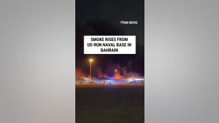 Smoke rises from US-run naval base in Bahrain