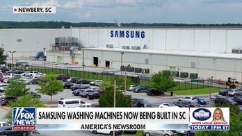  Samsung producing washing machines in South Carolina factory
