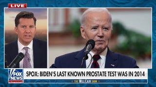 Biden's last known prostate test is 'impossible' to believe: Will Cain