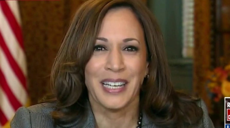 Kamala Harris laughs off report she feels underused