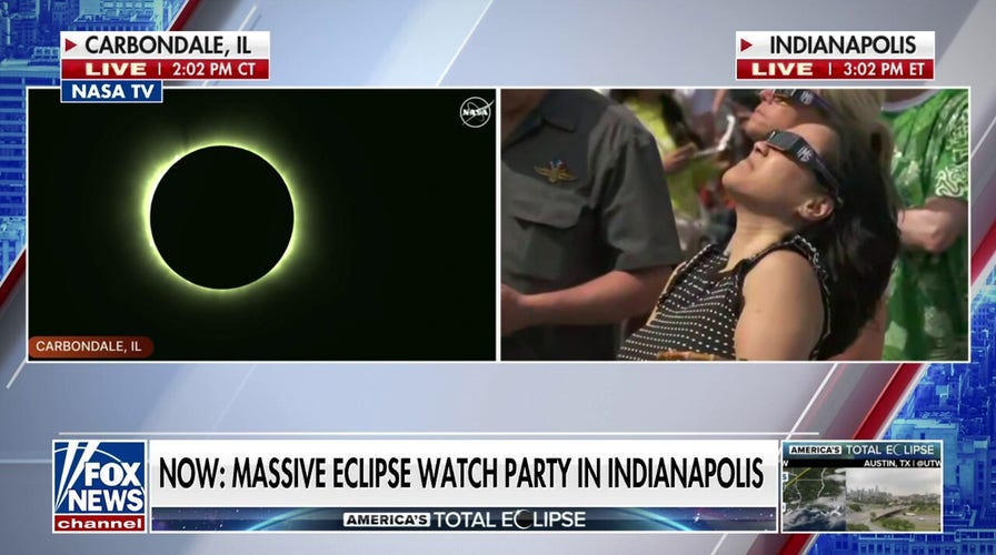 Total eclipse hits Indianapolis: 'Life-changing'