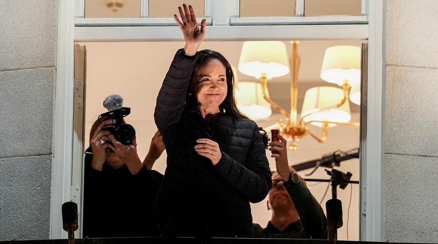 María Corina Machado presente en Oslo