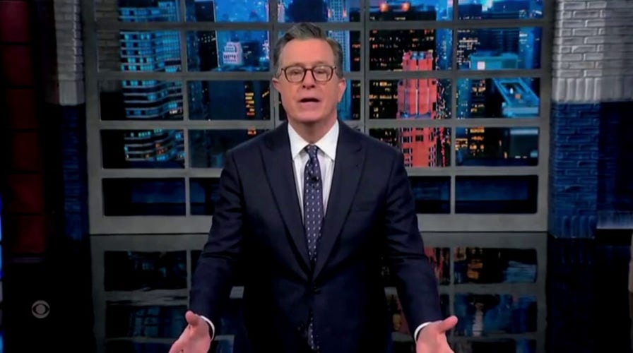 Colbert mocks ABC News' 'stupid' settlement with Donald Trump.