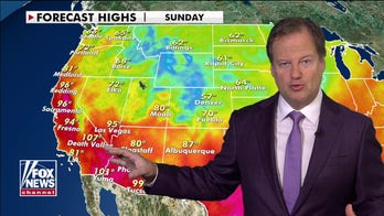 National forecast for Sunday, September 27