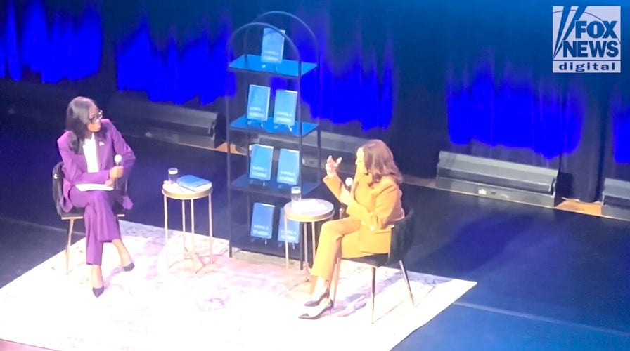 Kamala Harris celebrates Democrats have 'so many stars' as party maps out future.