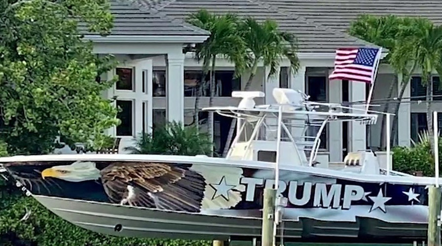 COVID-19 survivor hosts boat parade to thank Trump after being blocked from flying Trump flag