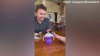 Heartwarming video shows Charlie Kirk teaching young daughter physics