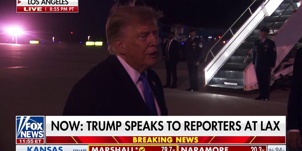 Trump: ‘A lot of progress’ has been made on the Strait of Hormuz