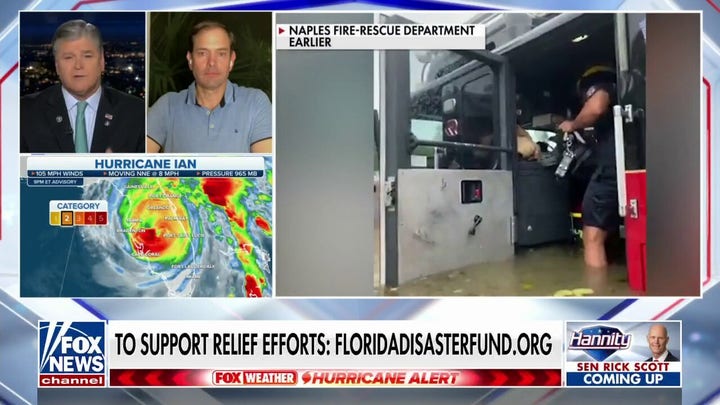 There is going to be a lot of rain coming in through Central Florida: Sen. Marco Rubio