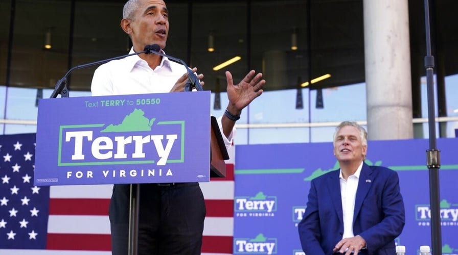 Obama support of McAuliffe 'appalling' amid Loudoun County controversy: Virginia parent 