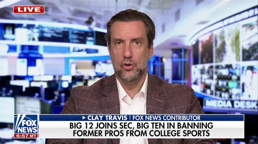 Big 12 joins SEC, Big Ten in banning former pros from college sports