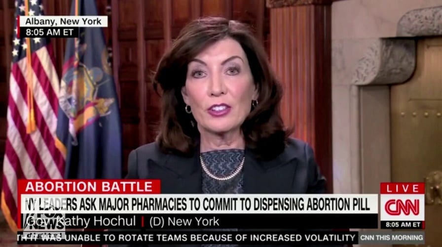 Hochul promises 'consequences' if drugstores don't sell abortion pills: 'Pharmacies are the new battleground'