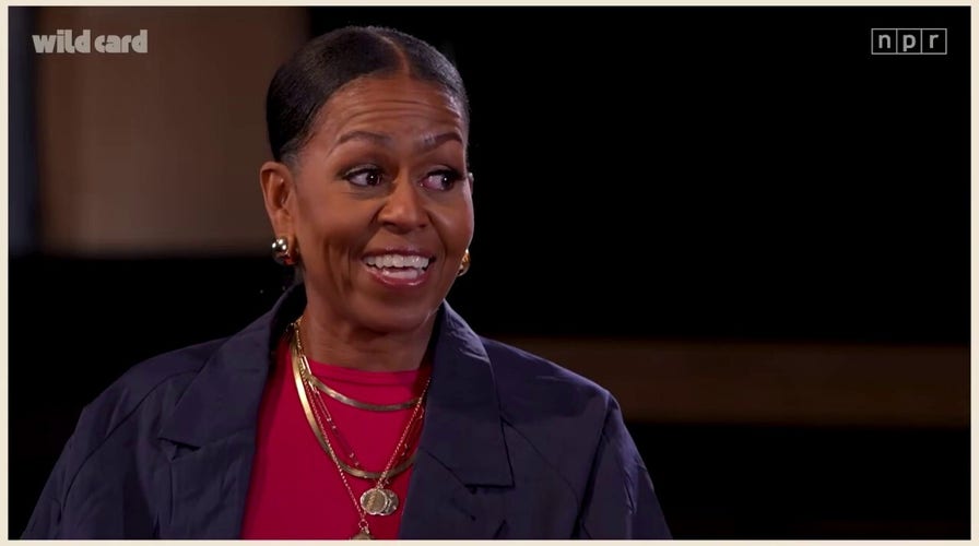 Michelle Obama scoffs at divorce rumors