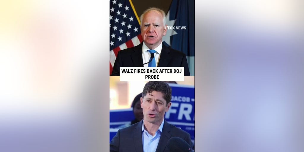 Walz FIRES BACK after DOJ probe