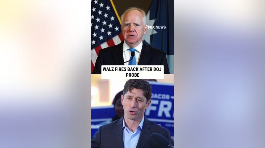 Walz FIRES BACK aft  DOJ probe