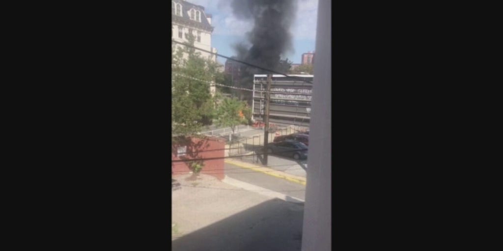 Garbage truck in Baltimore catches fire Fox News Video
