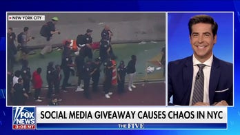 'The Five': Social media giveaway causes chaos in NYC