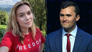 Influencer says man left restaurant angry after seeing her Charlie Kirk shirt