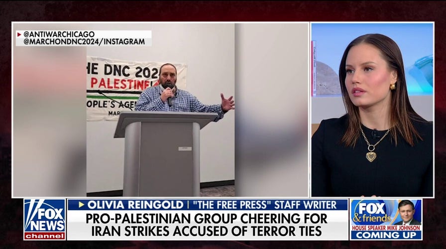 Olivia Reingold recounts moment when activists cheered attack on Israel