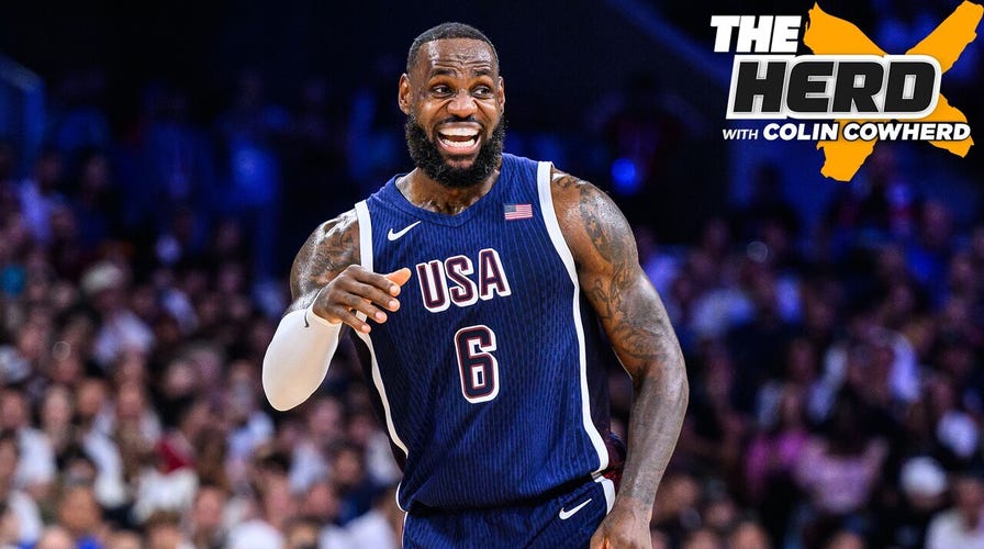 'LeBron has been the best player by far'– Nick Wright on Team USA's early Olympic success | THE HERD