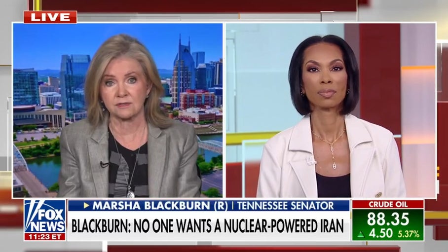 Blackburn blasts Democrats' war powers push, condemns Michigan candidate