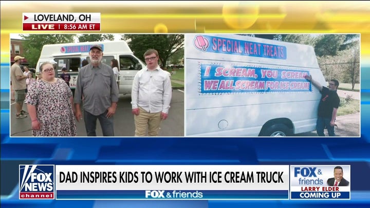 Ohio dad buys ice cream truck for kids with special needs