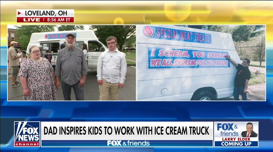 Ohio dad buys ice cream truck for kids with special needs