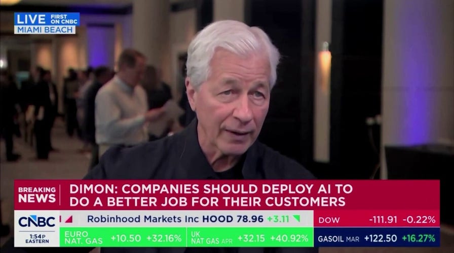 JPMorgan Chase CEO Jamie Dimon reacts to Trump's $5 cardinal  lawsuit