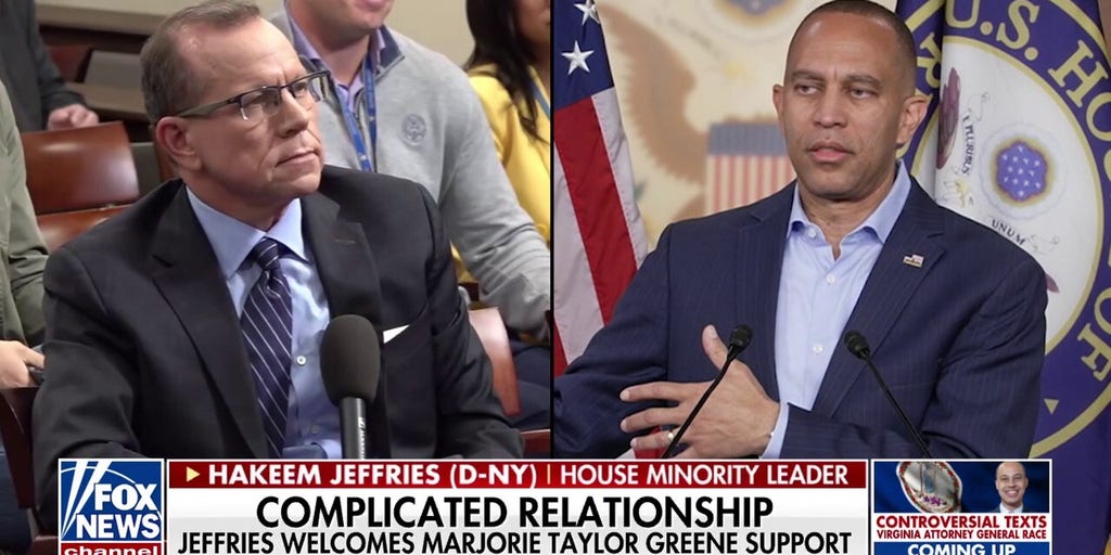 This is what Dem House Minority Leader Hakeem Jeffries and Marjorie Taylor Greene agree on