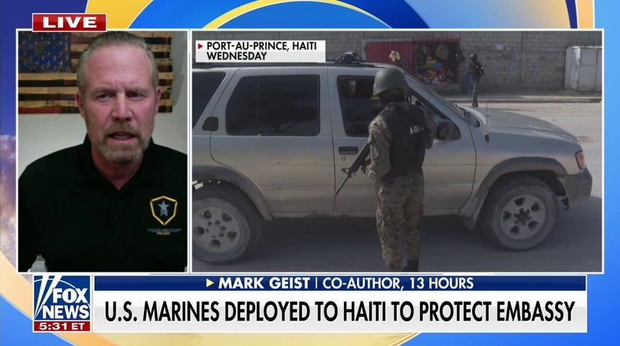 Mark Geist says Biden admin propels 'weakness' as unrest in Haiti mounts