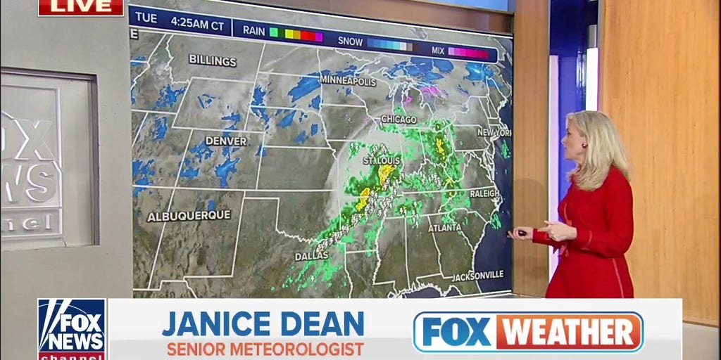 National weather forecast for February 22 Fox News Video